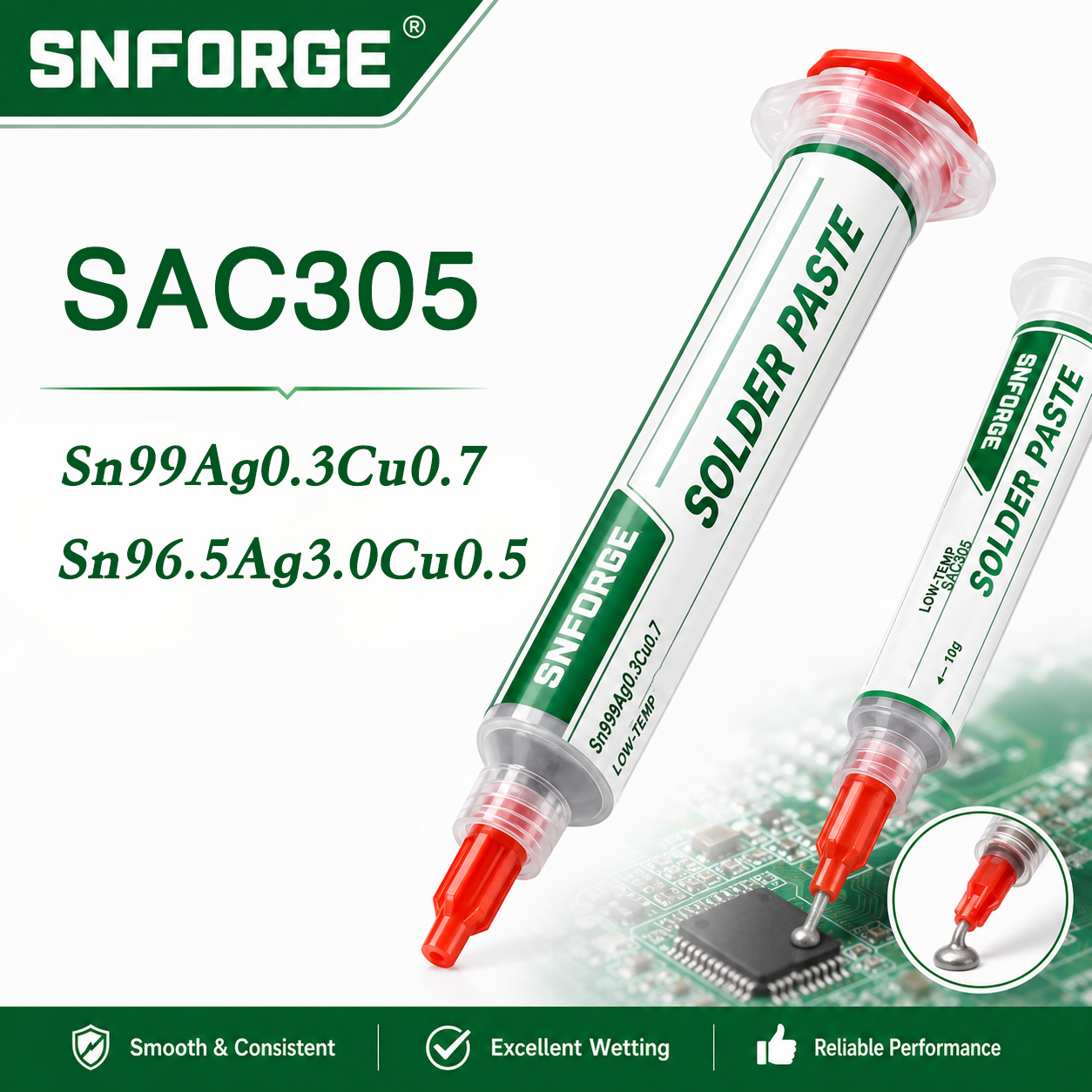 SAC305 Solder Paste Welding Ti - Home Automation System Diy recensie en prijs