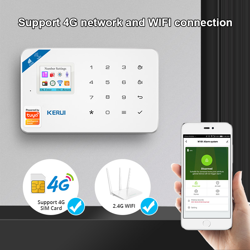 KERUI Security Alarm System Ki - Smart Home Automation Diy recensie en prijs