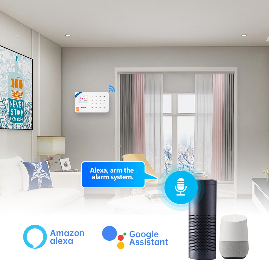 KERUI Security Alarm System Ki - Smart Home Automation Diy recensie en prijs
