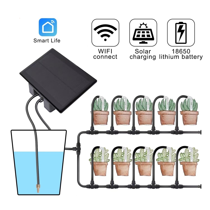 WIFI Solar Automatic Watering  - Smart Home Automation Diy recensie en prijs