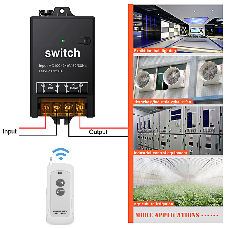 AC110V 220V 240V 30A Relay FR  - Home Automation Industry recensie en prijs