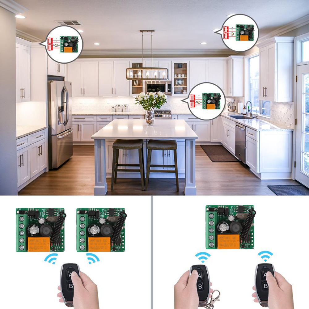 433Mhz RF Remote Control Wirel - Home Automation Diy Kit recensie en prijs