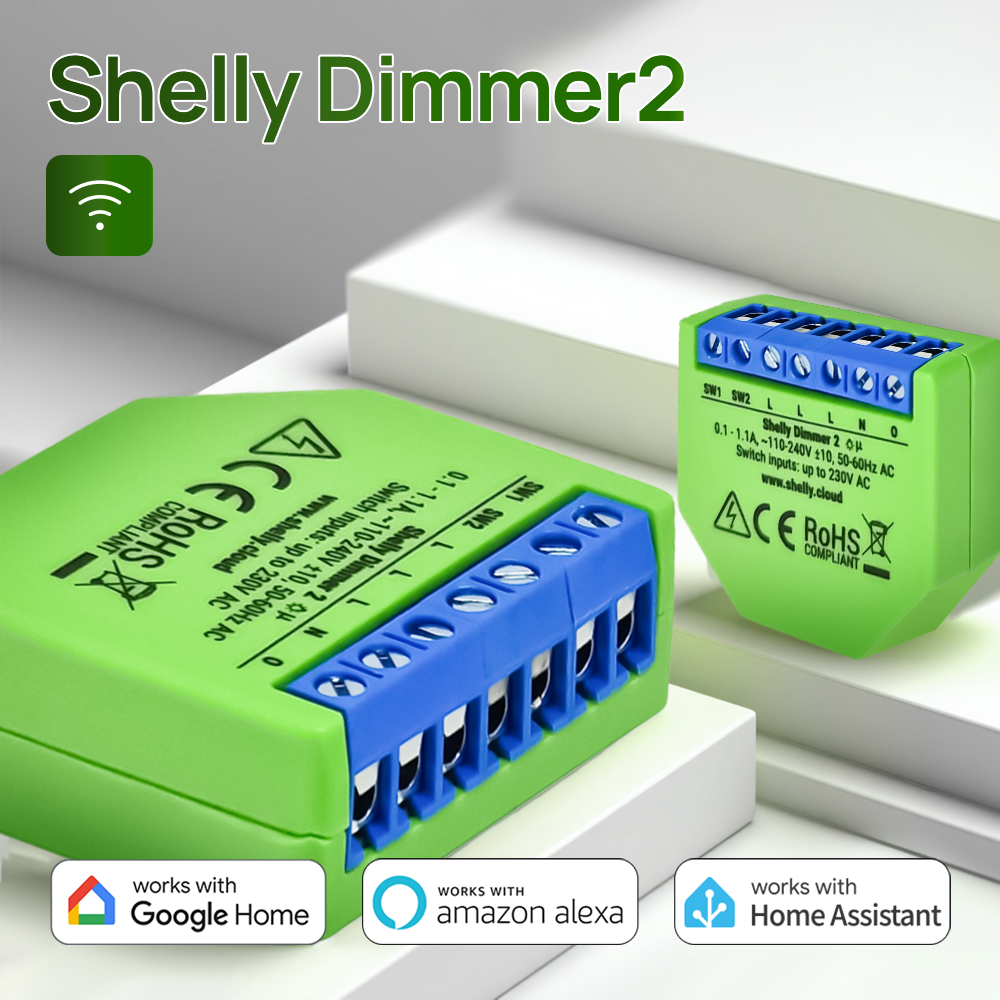 Shelly Dimmer 2 Smart Switch M - Shelly Relay Module recensie en prijs