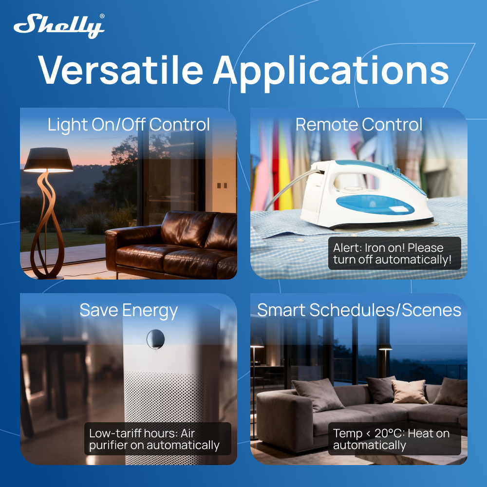 Shelly Power Strip 4 Gen4 Smar - Shelly Relay Module recensie en prijs