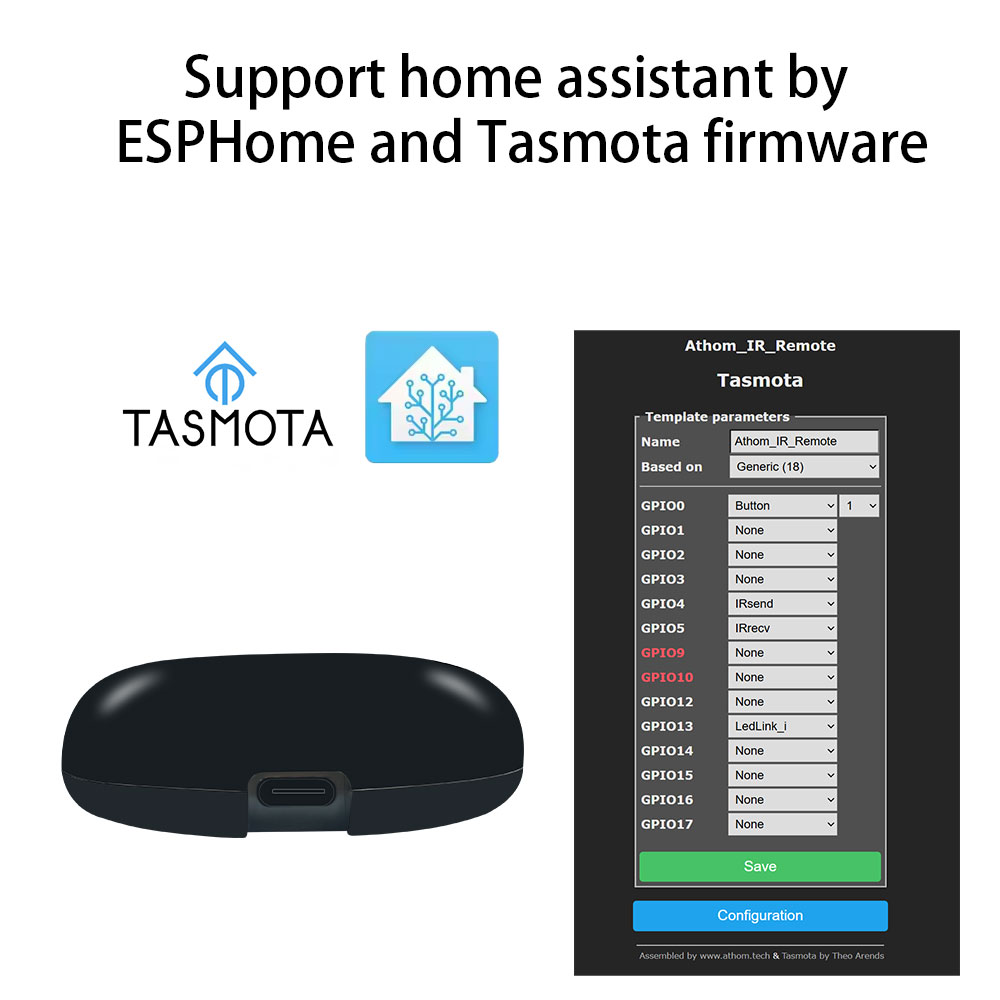 Tasmota MQTT IR Remote Control - Home Automation Technology recensie en prijs